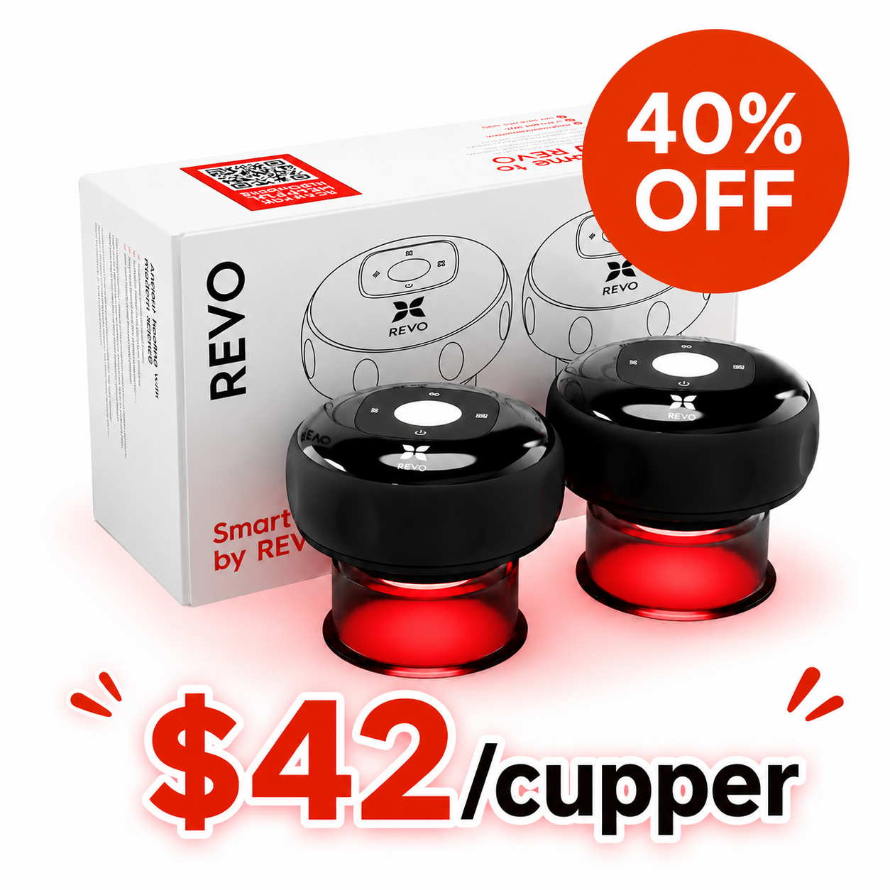 REVO™ Smart Cupping Therapy Massager